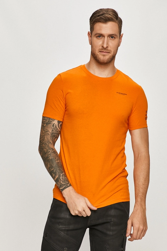 pomarańczowy G-Star Raw - T-shirt D17135.336.B976