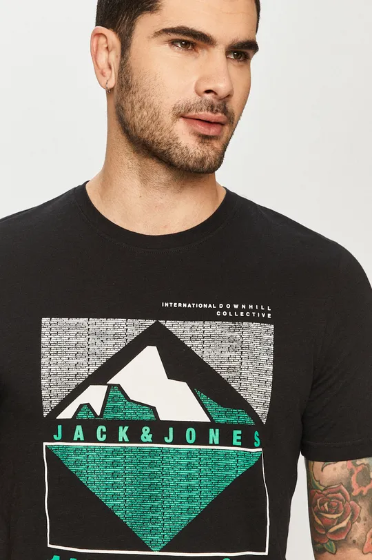 fekete Jack & Jones - T-shirt Férfi