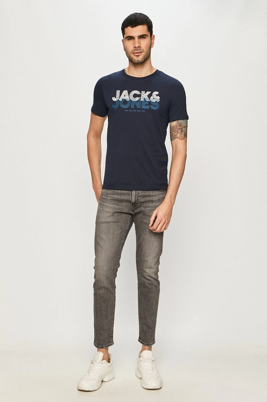 Jack & Jones - T-shirt granatowy