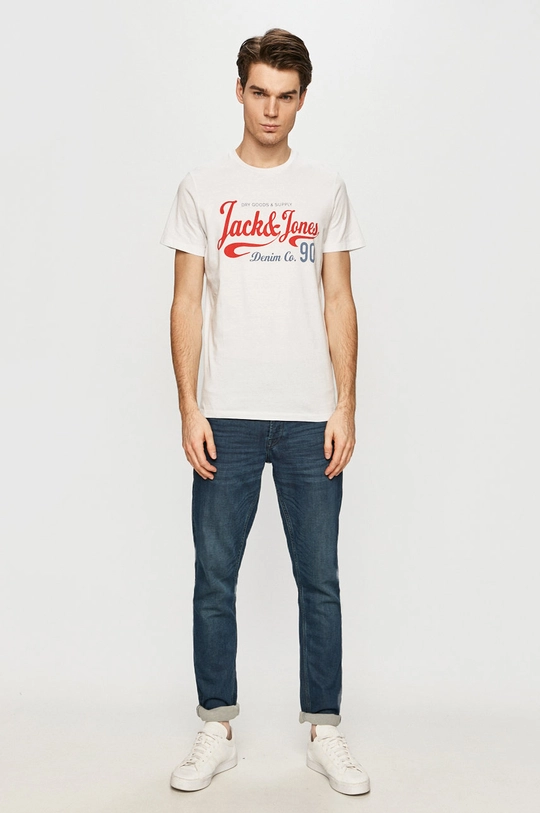 Jack & Jones - T-shirt biały