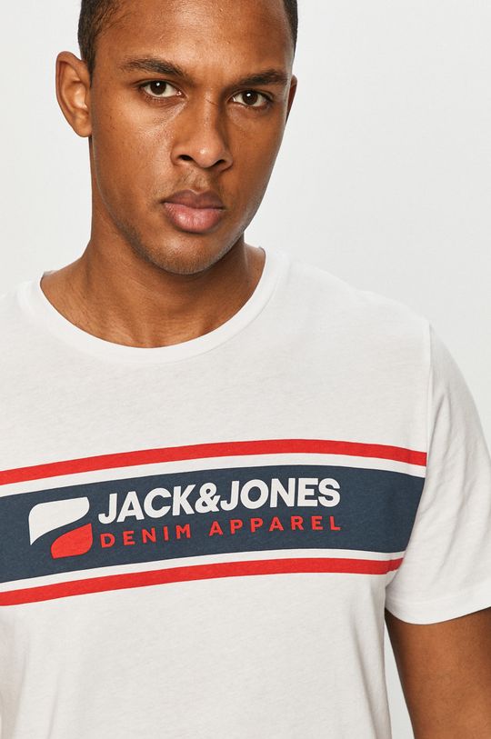 biela Jack & Jones - Tričko