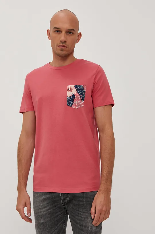 różowy Jack & Jones T-shirt