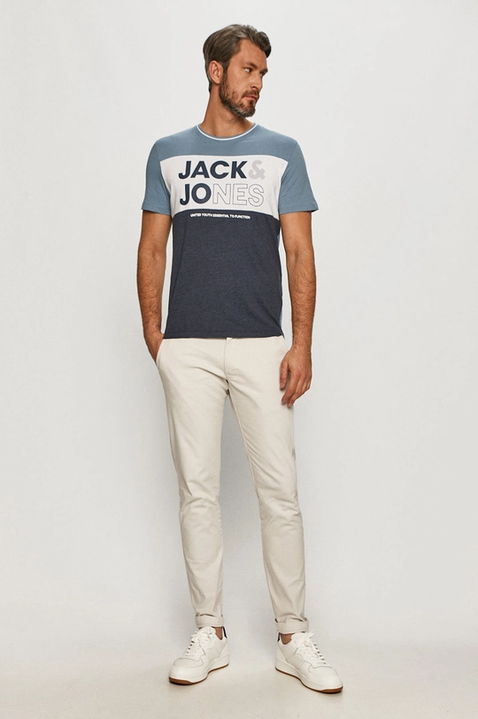 Jack & Jones - Tričko fialová