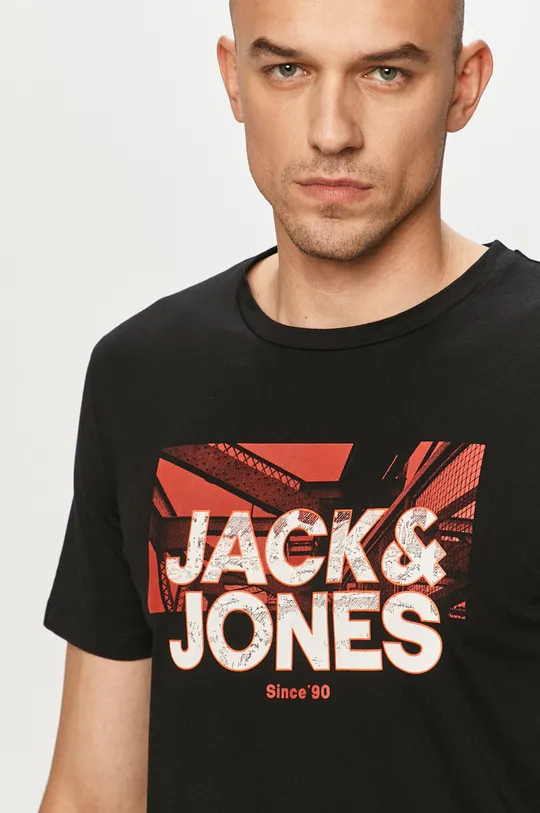 čierna Jack & Jones - Tričko