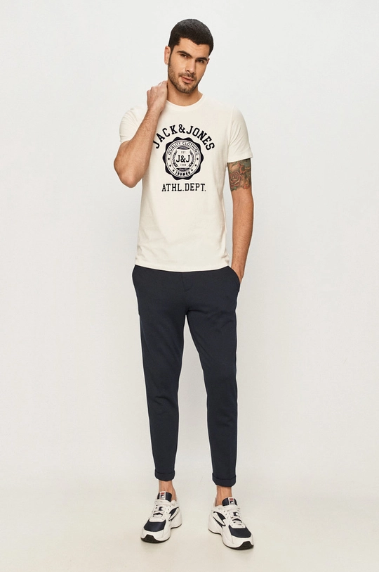 Jack & Jones - T-shirt biały