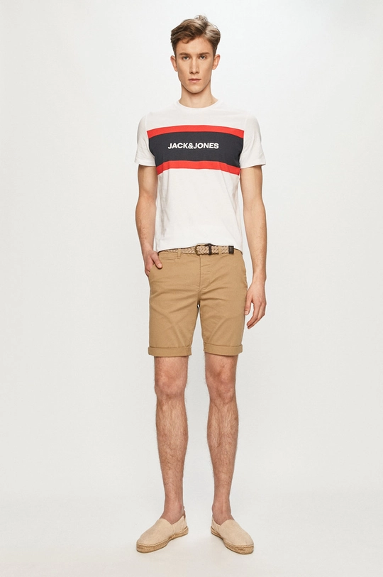 Jack & Jones - T-shirt biały