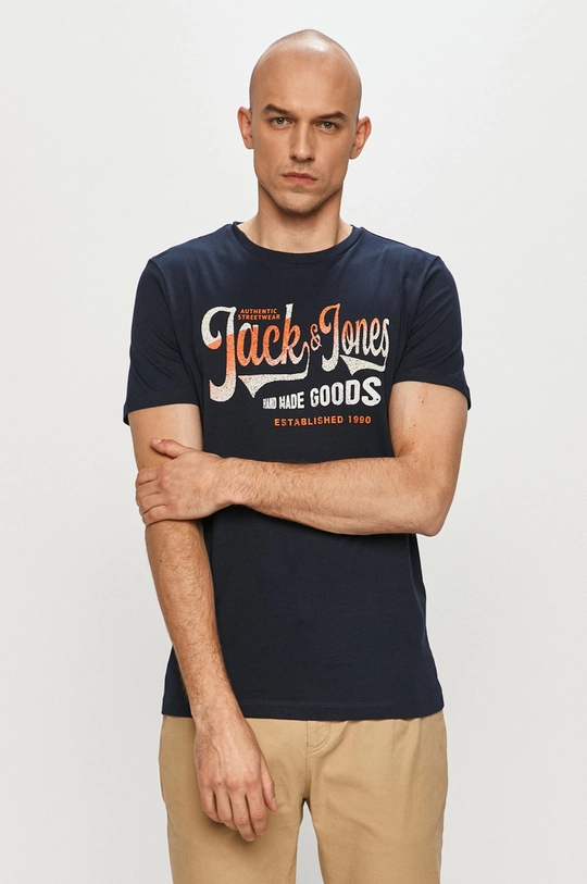 granatowy Jack & Jones - T-shirt