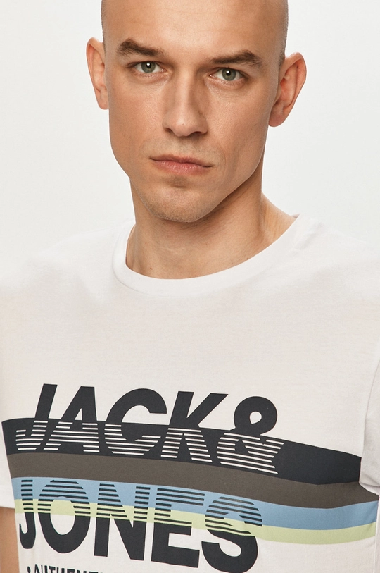 biały Jack & Jones T-shirt