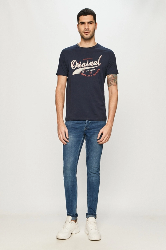 Produkt by Jack & Jones - T-shirt granatowy