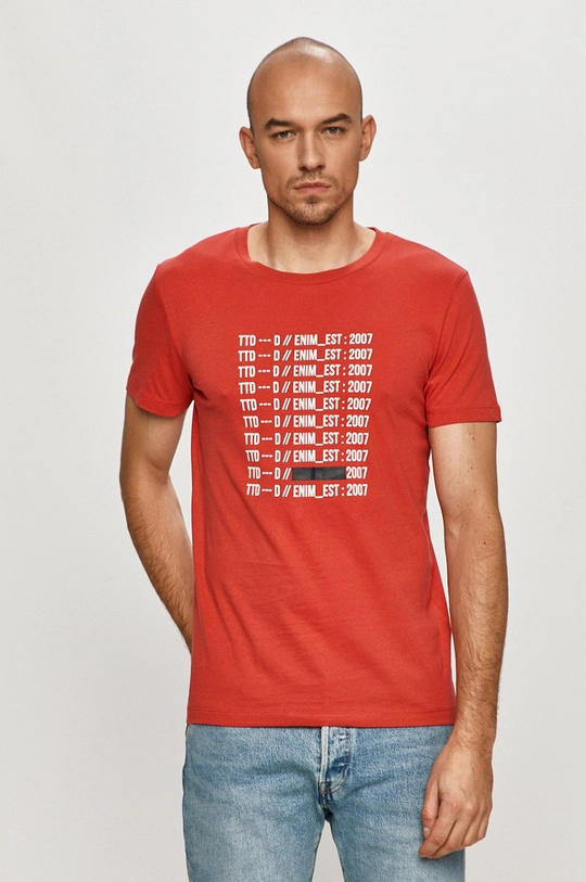 piros Tom Tailor - T-shirt