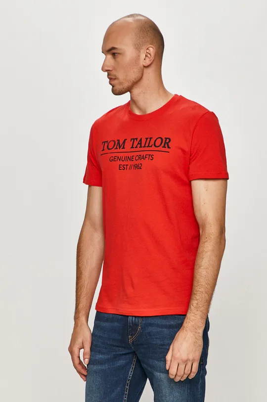 červená Tom Tailor - Tričko