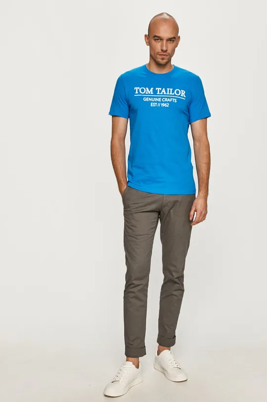 Tom Tailor - Футболка блакитний