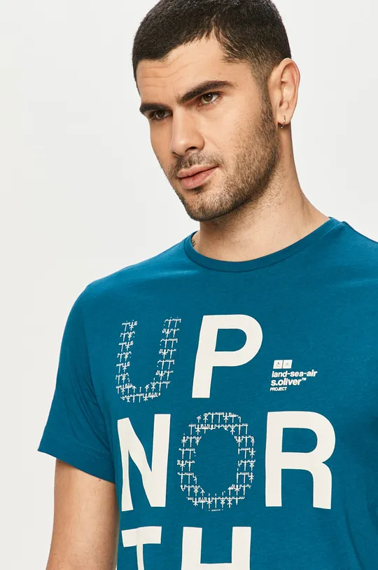 niebieski s. Oliver - T-shirt