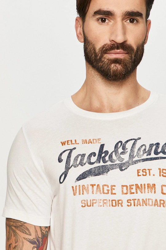 biela Premium by Jack&Jones - Tričko