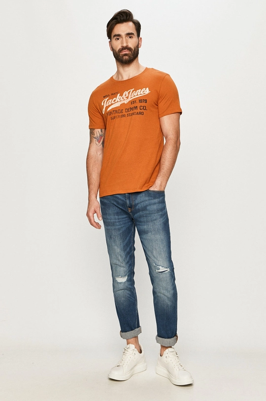 Premium by Jack&Jones - Tričko oranžová