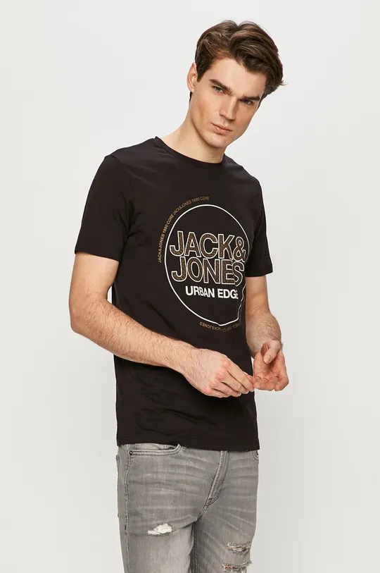 czarny Jack & Jones - T-shirt