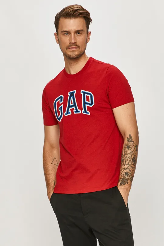 piros GAP - T-shirt Férfi
