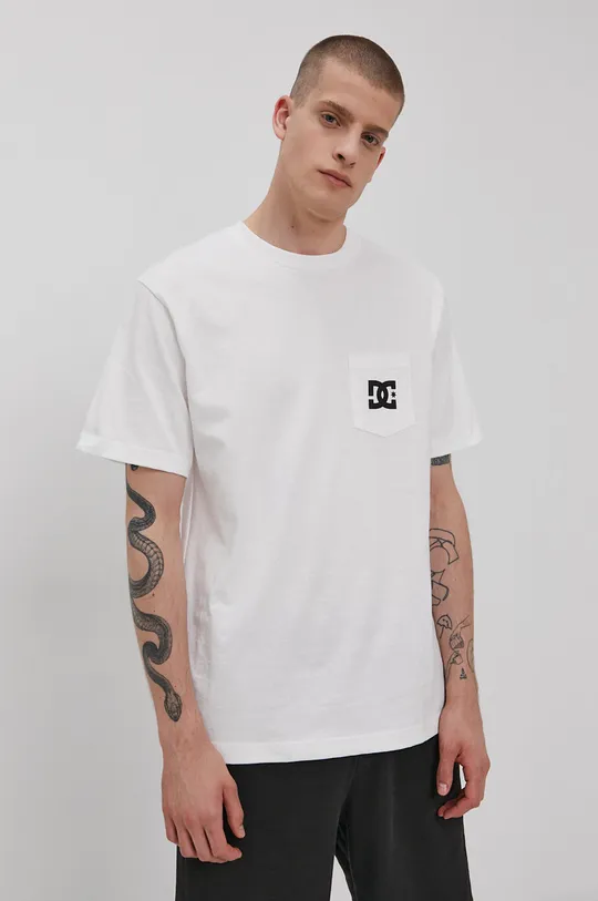 biały DC T-shirt