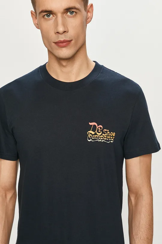 granatowy DC - T-shirt