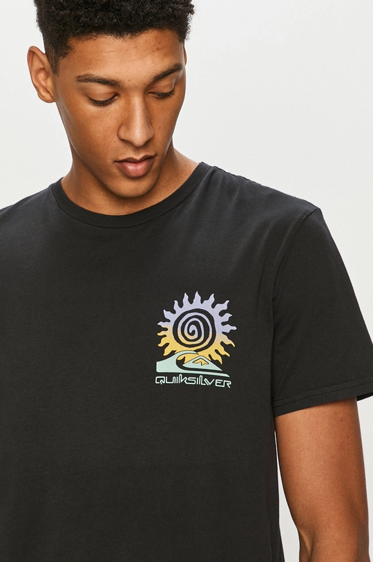 czarny Quiksilver - T-shirt