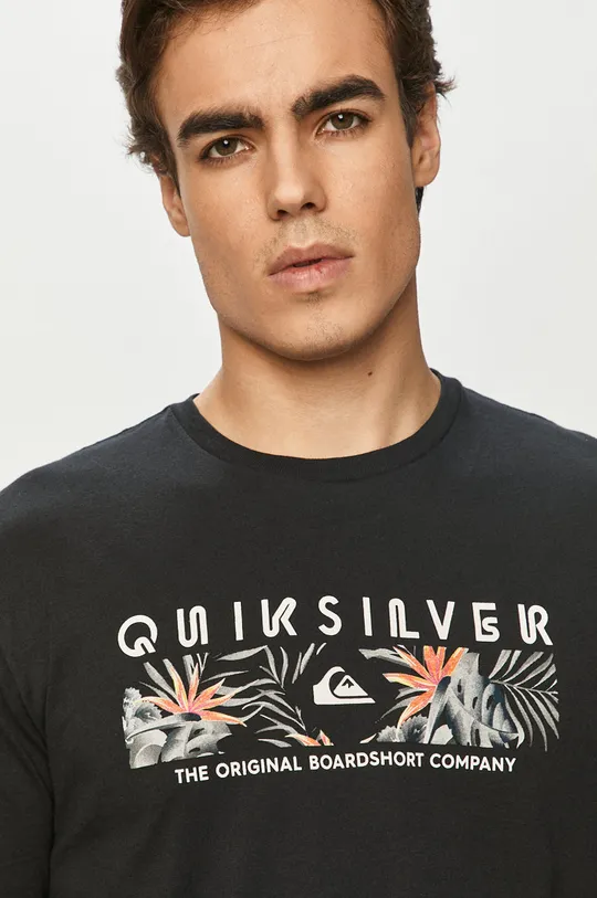 czarny Quiksilver - T-shirt