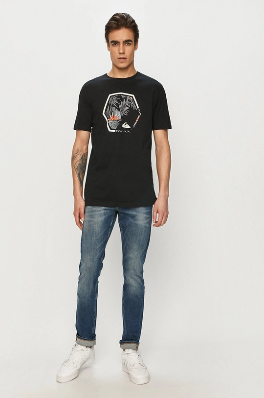 Quiksilver - T-shirt czarny