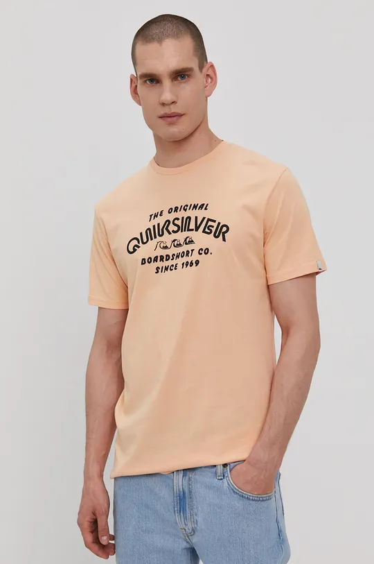 pomarańczowy Quiksilver T-shirt Męski