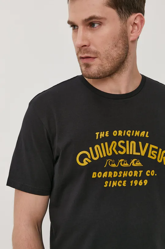 czarny Quiksilver T-shirt