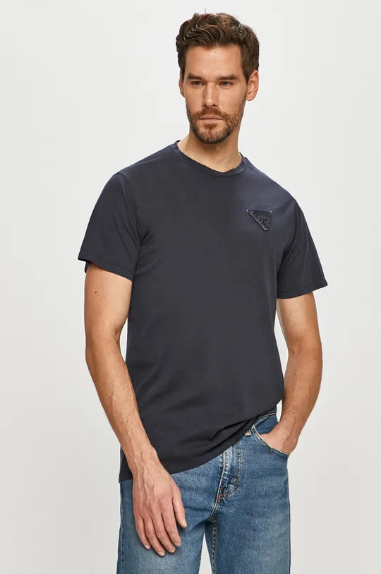 granatowy Guess - T-shirt