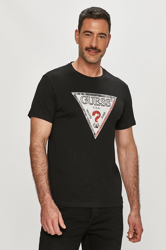 czarny Guess - T-shirt