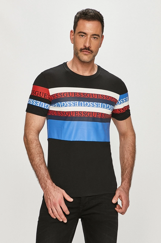 czarny Guess - T-shirt