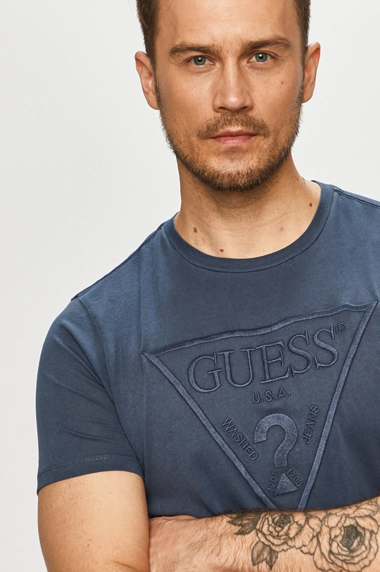 niebieski Guess - T-shirt M0BI1J.R9YK0