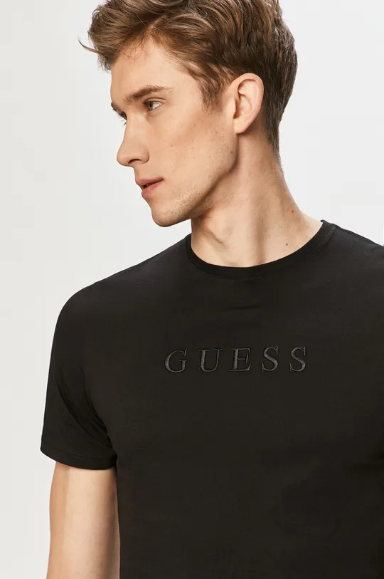 crna Pamučna majica Guess