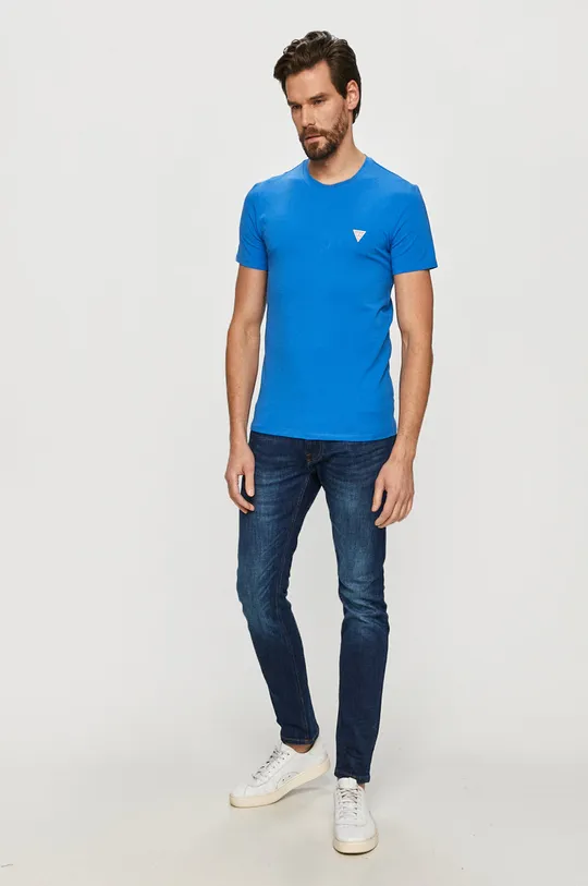 Guess T-shirt M1RI24.J1311 niebieski