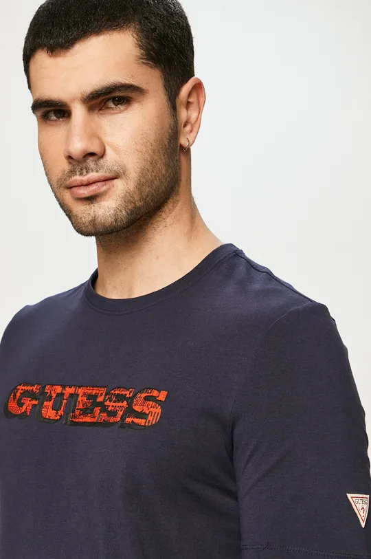 granatowy Guess - T-shirt M1RI82.J1311