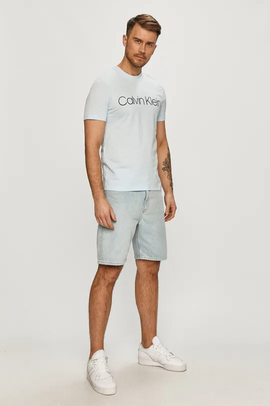 Calvin Klein - T-shirt niebieski