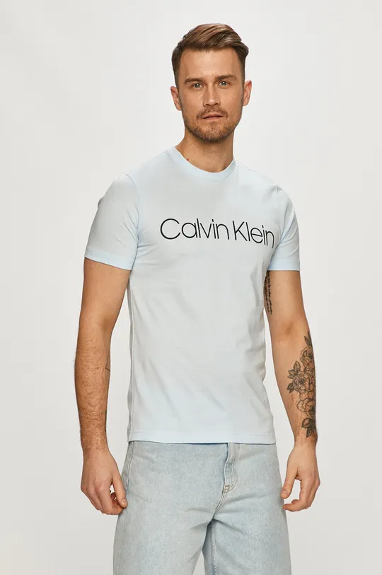 niebieski Calvin Klein - T-shirt