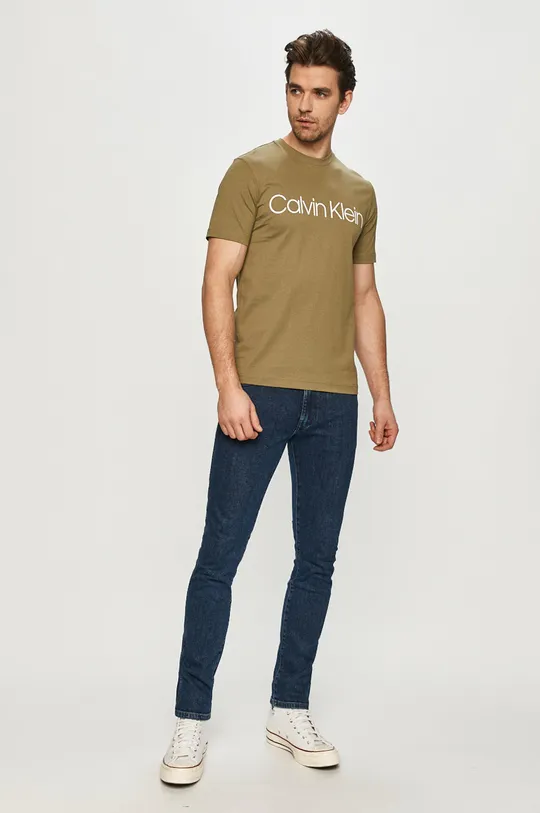 Calvin Klein - T-shirt zielony