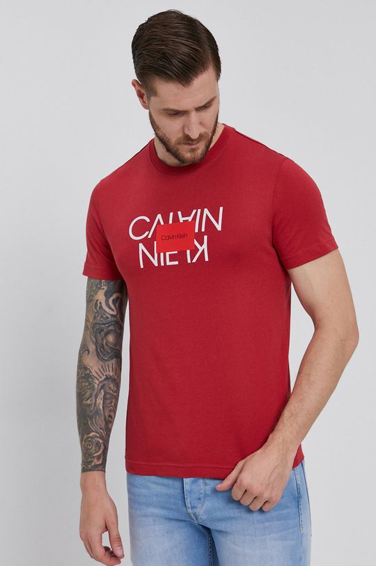Calvin Klein - Tričko červená