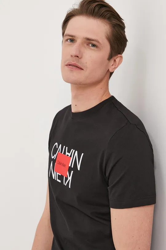 fekete Calvin Klein - T-shirt