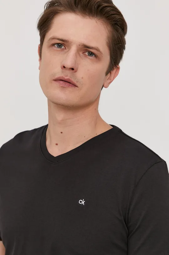 czarny Calvin Klein - T-shirt