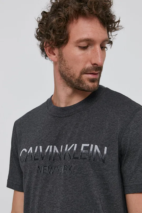 szürke Calvin Klein - T-shirt