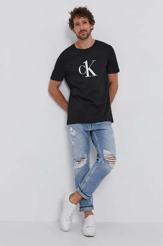 Tričko Calvin Klein čierna