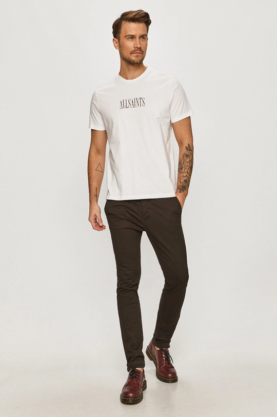 AllSaints - T-shirt fehér