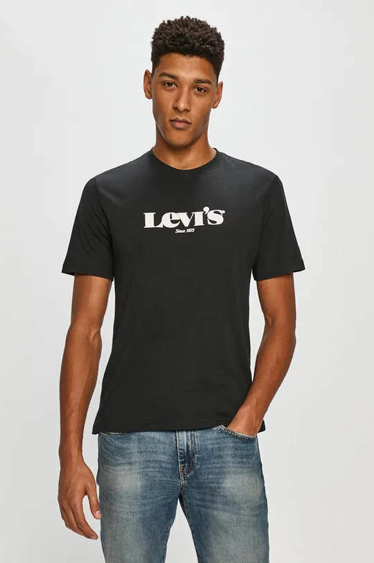 czarny Levi's - T-shirt