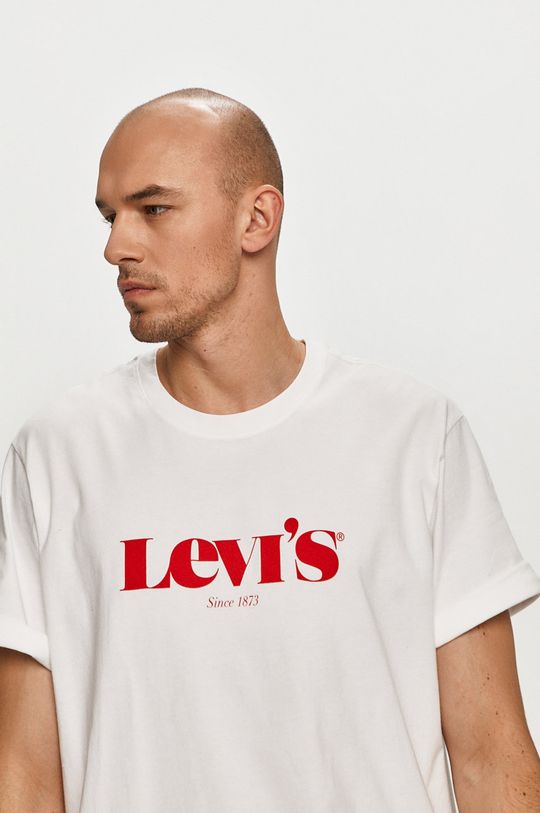 bijela Levi's - Majica Muški