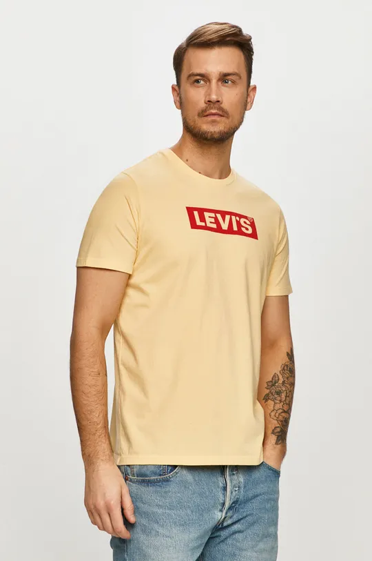 żółty Levi's - T-shirt