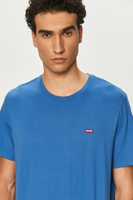 niebieski Levi's T-shirt Męski