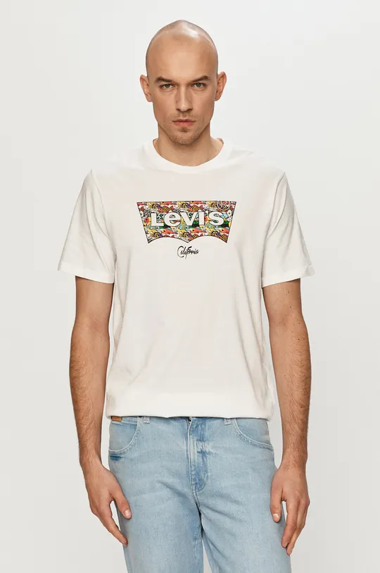 biały Levi's T-shirt