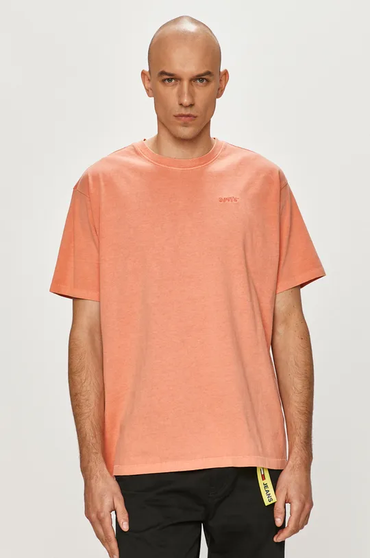 oranžna T-shirt Levi's Moški